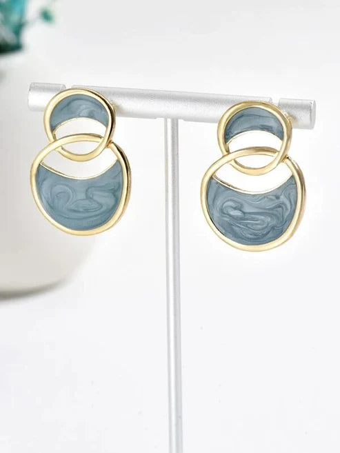 Interlinked Circles Earrings - Diana & Jewel