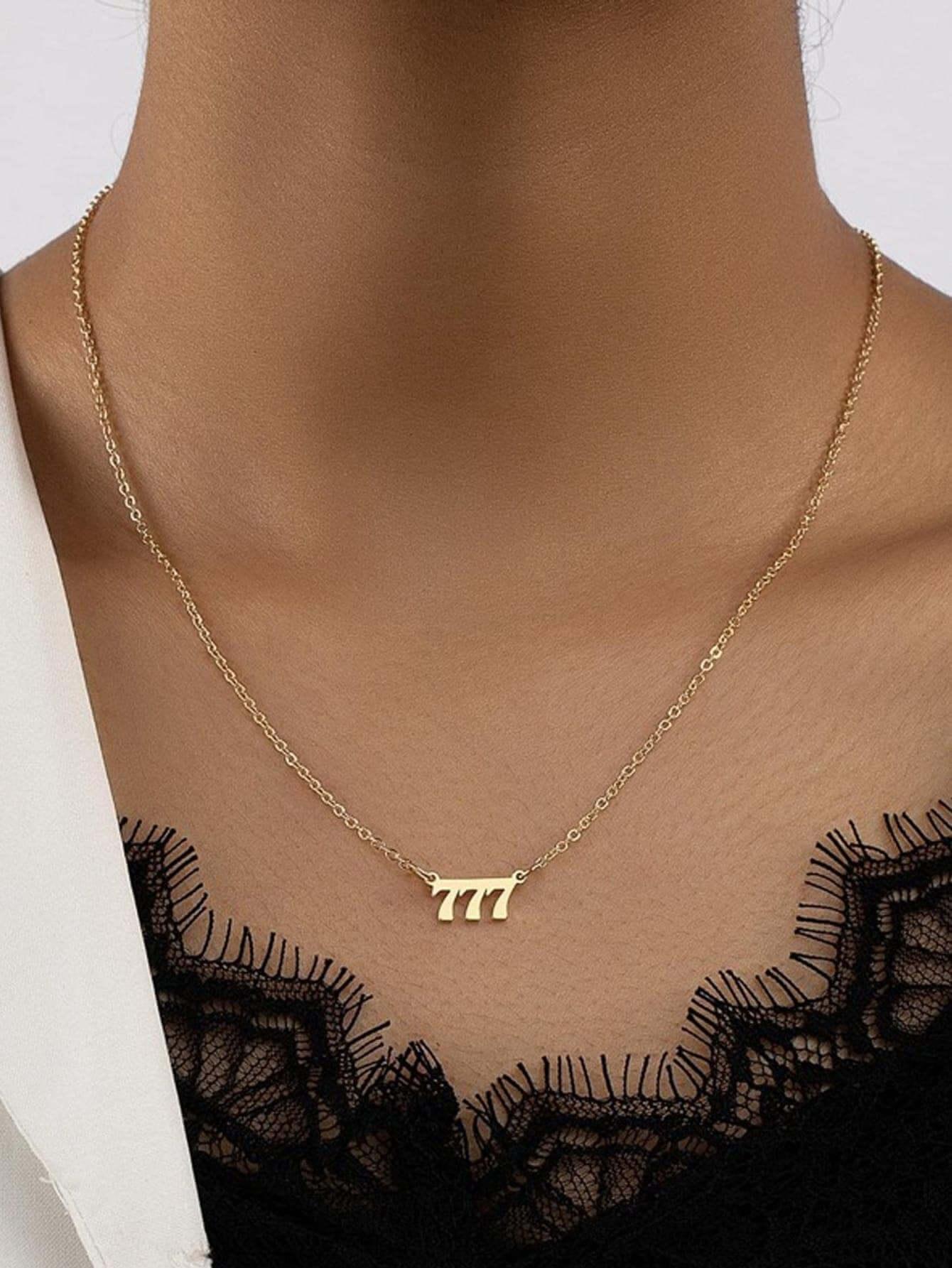 777 Manifest Elegance Necklace - Diana & Jewel