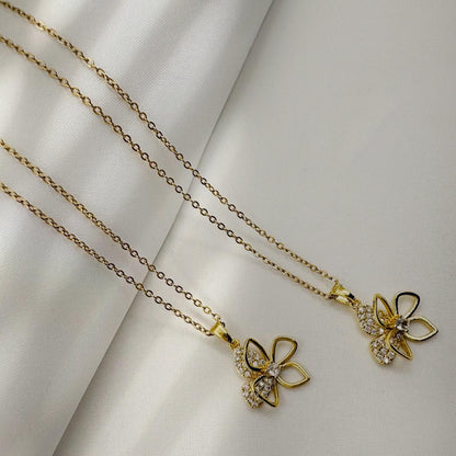 Butterfly Serenade Necklace - Diana & Jewel