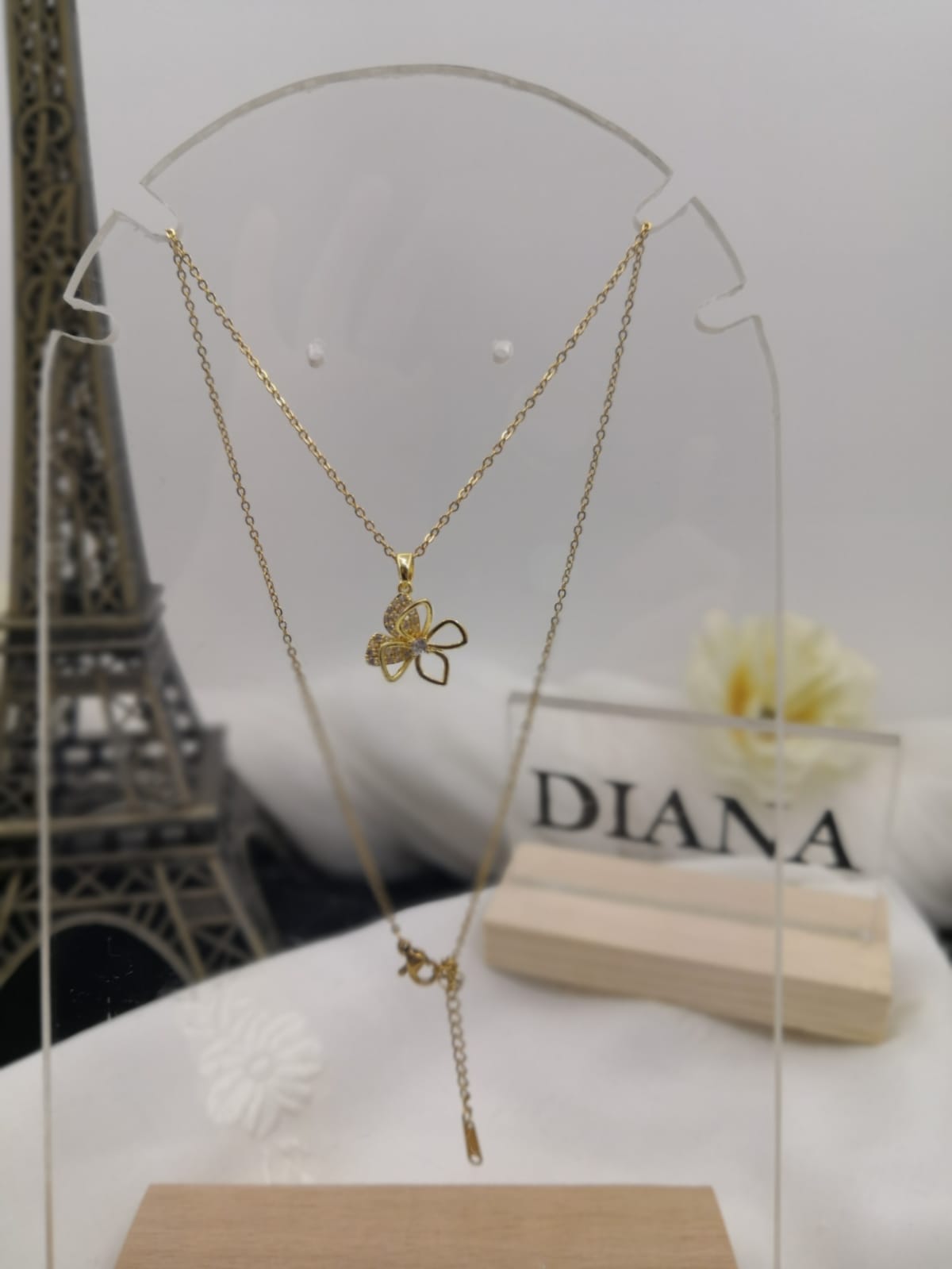 Butterfly Serenade Necklace - Diana & Jewel