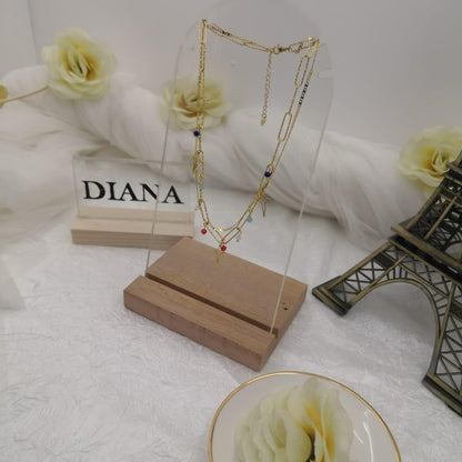 Midnight Harmony Necklace - Diana & Jewel