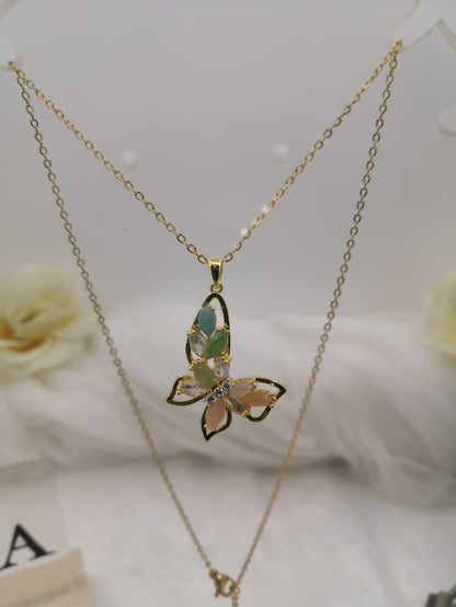 Butterfly Bliss Necklace - Diana & Jewel