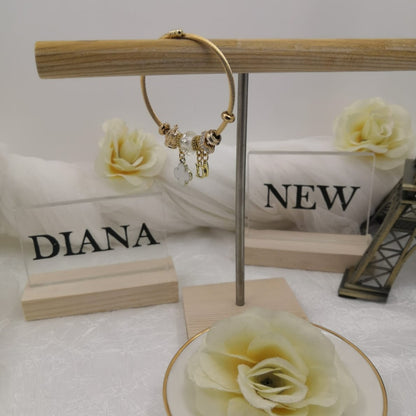 Opulent Odyssey Bangle - Diana & Jewel