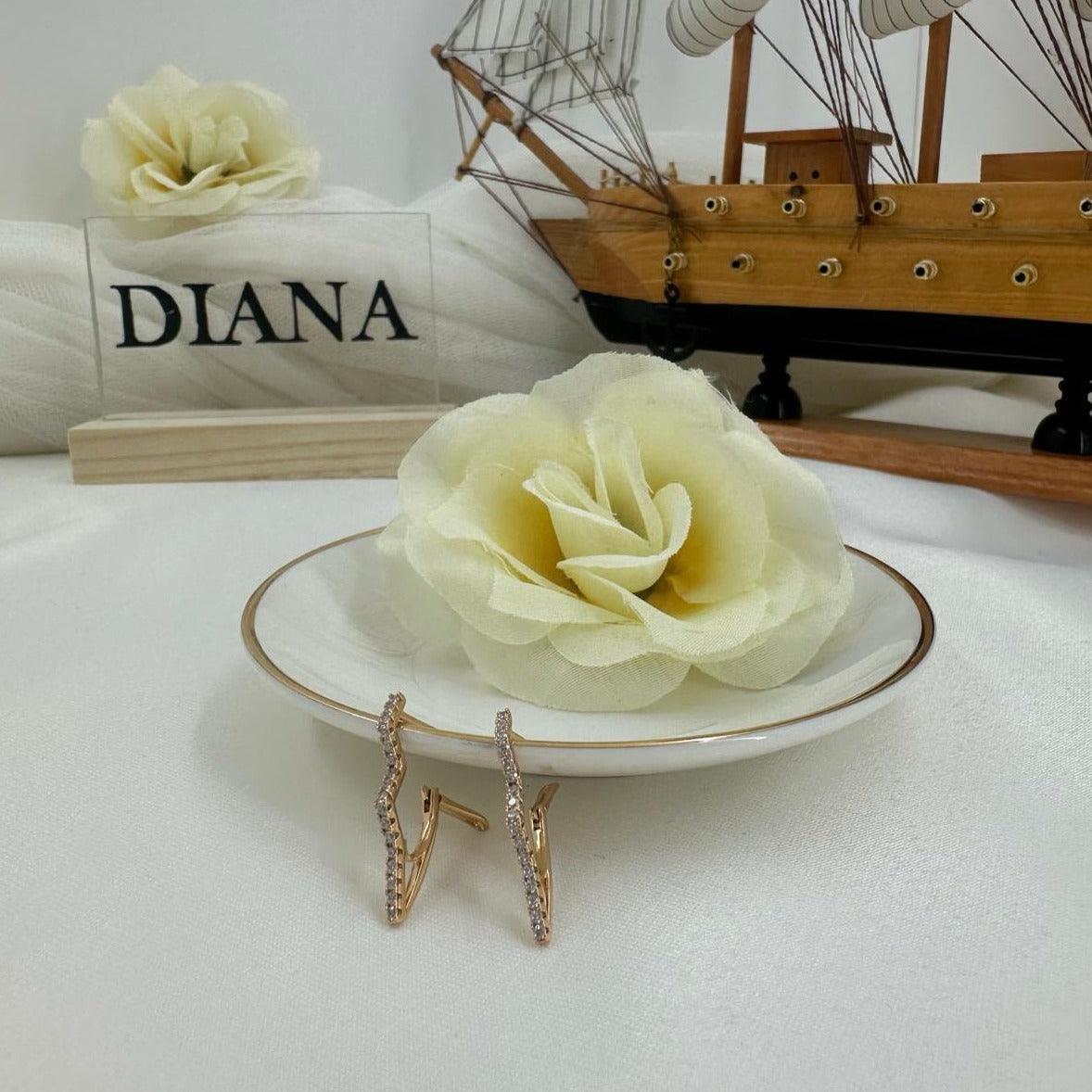 Whimsical Radiance Earrings - Diana & Jewel