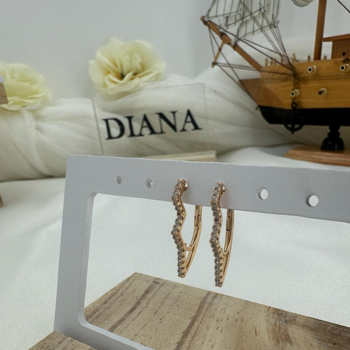 Whimsical Radiance Earrings - Diana & Jewel