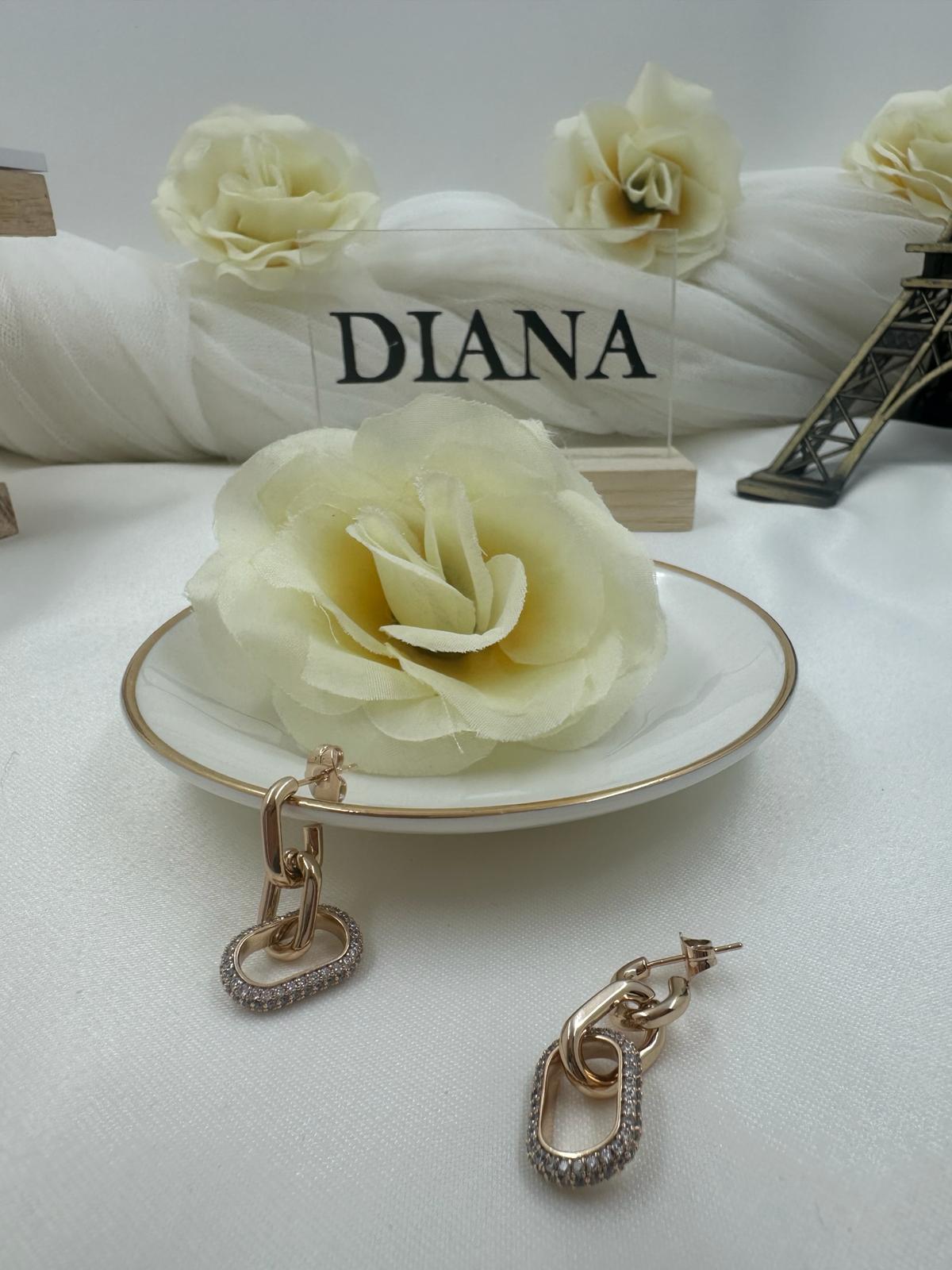 Celestial Elegance Earrings - Diana & Jewel