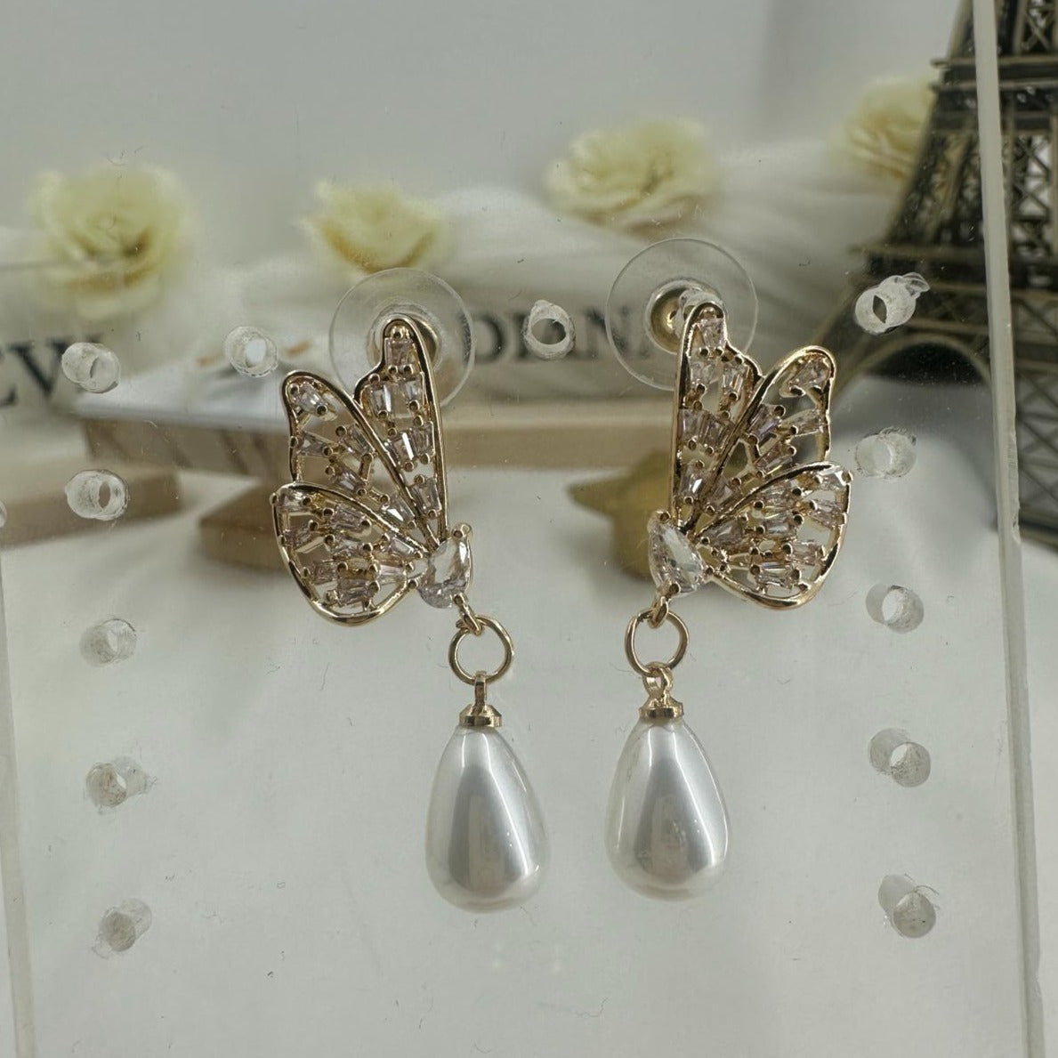 Butterfly Serenade Earrings - Diana & Jewel